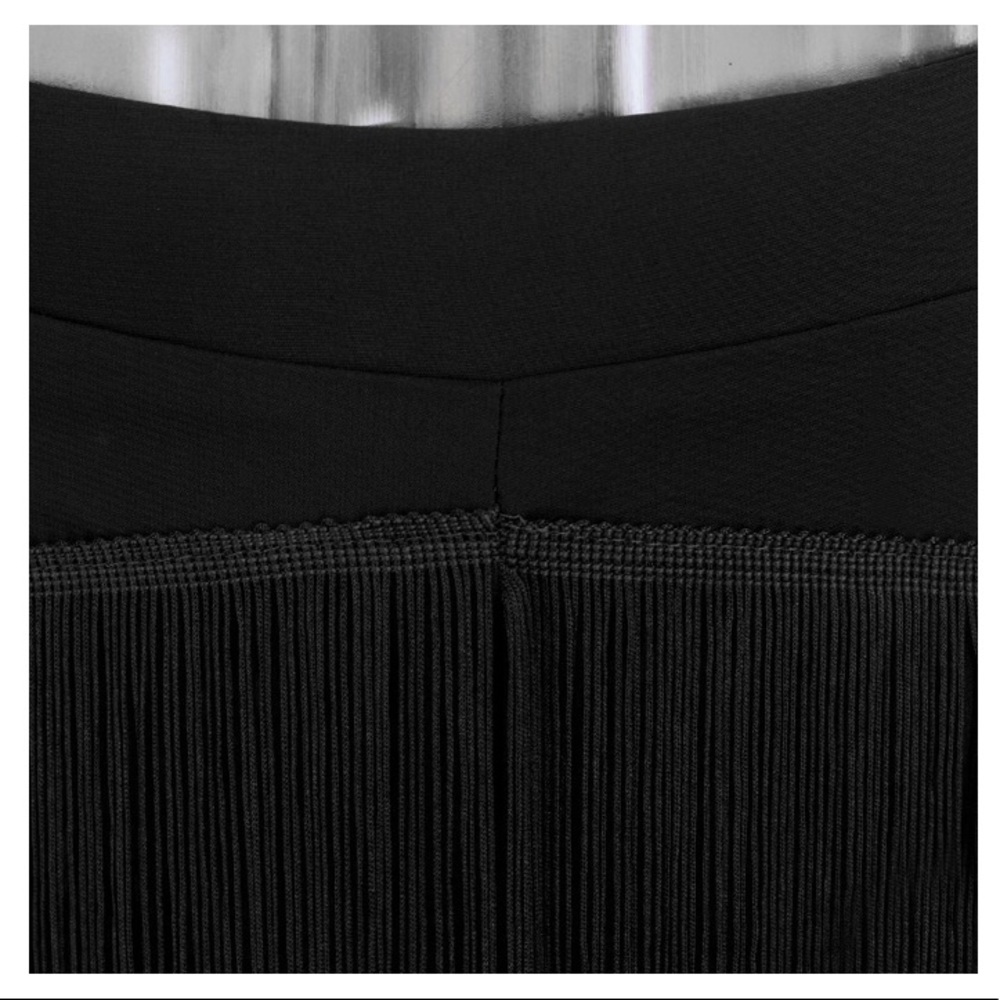 NEW! Black Fringe Pant Set - Picture 6 of 8